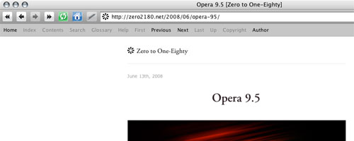 [Opera's Navigation Bar]