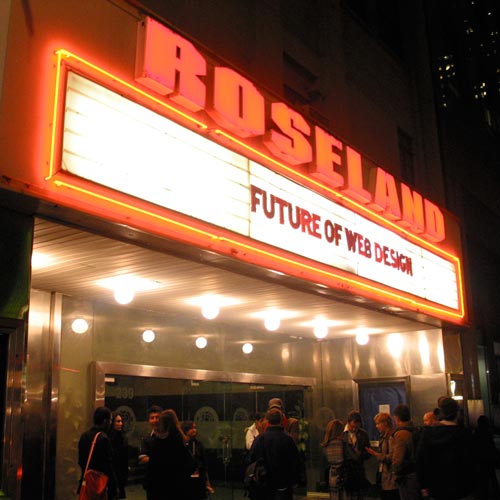 [Roseland Ballroom, NYC]