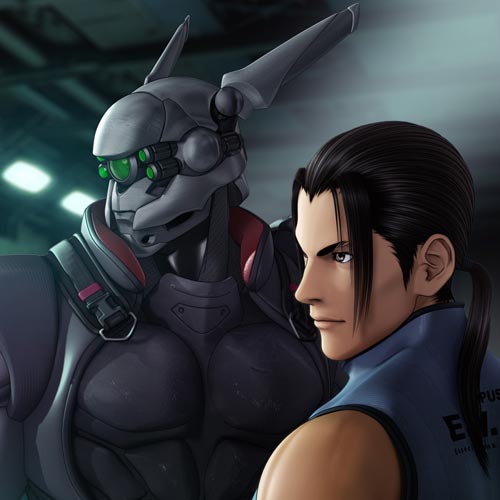 [two of the main characters from Appleseed: Ex Machina]