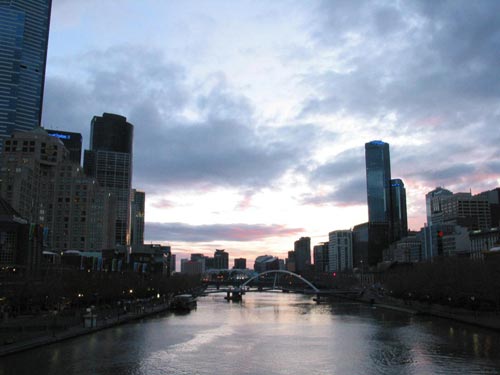 [the Yarra River, originally known as Birrarung]