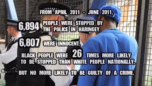 [Haringey arrest stats]